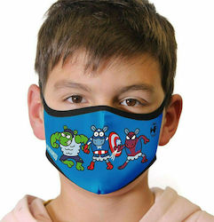 Kukuxumusu Stoff Kinder Schutzmaske Für 6-9 Jahre Mit Wiederverwendbarem Filter Stoff 1 Stück Kukuxumusu Stoff Kinder Schutzmaske Für 6-9 Jahre Mit Wiederverwendbarem Filter Stoff 1 Stück