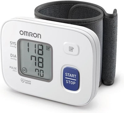 Omron RS2 Digital Blutdruckmessgerät Handgelenk mit Arrhythmieerkennung HEM-6161-E