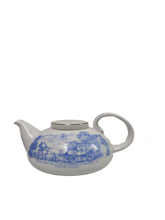 Mlesna Tea Чайник Порцелан Син