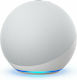 Amazon Echo (4th Gen) Glacier White Smart Hub μ...