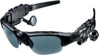 Andowl Sunglasses Bluetooth Headphones Glasses Black
