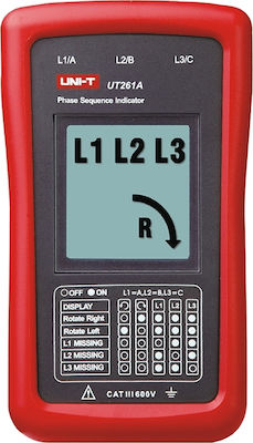 Uni-T Digital Indicator de fază Meter Motor UT261B