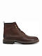 Docksteps Lynn 2362 Men's Leather Military Boots Brown