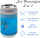 Led Humidifier 2 in 1 Μπλε