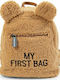 Childhome My First Teddy Geantă pentru Copii Rucsacuri Bej 20bucx8bucx24buccm.