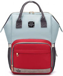 Lequeen Diaper Bag Mint - Red 30x22x39cm.