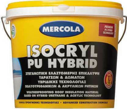 Mercola Isocryl Pu Hybrid Premium Elastomer Acrylic Insulating Sealing Polyurethane 10lt White 5060