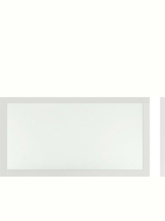 VK Lighting VK/04051/W/C Parallelogram Recessed LED Panel 36W with Natural White Light 60x29.5cm