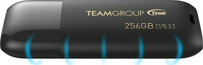 TeamGroup C175 256GB USB 3.0 Stick Μαύρο