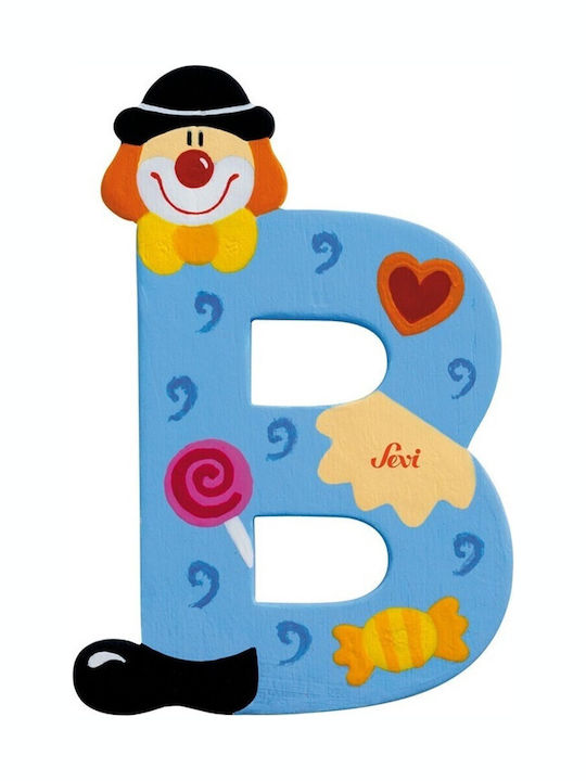 Sevi Bebe Decorative Letter Light Blue made of ...