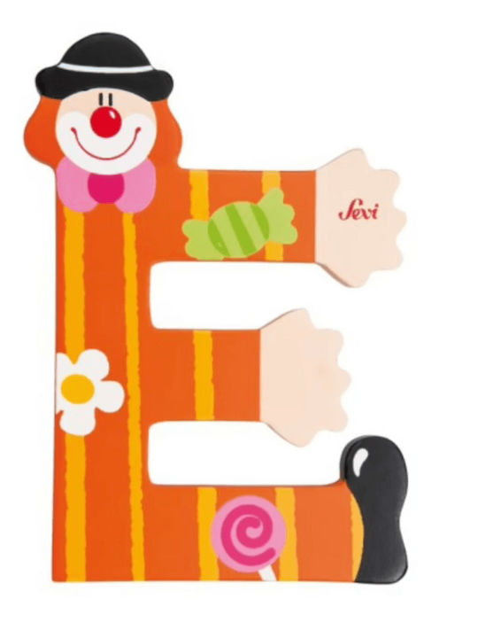 Sevi Bebe Decorative Letter Orange made of Wood...