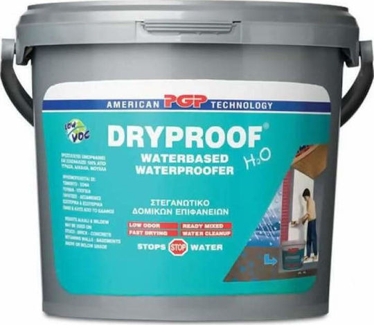 PGP Dryproof Waterbased Masonry Waterproofer Insulating Sealing 0.75lt White