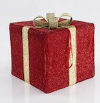 Eurolamp Christmas Fabric Figure Box Red 40x40x...
