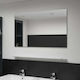 vidaXL Wall Mirror with Silver Glass Frame 60x100cm 1pcs