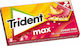 Trident 14 Chewing gum Max with Ροδάκινο / Καρπούζι Flavour Sugar Free 27gr