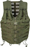 Mil-Tec Tactical Vest Carrier Modular System Military Vest with Pockets Khaki