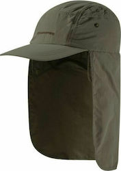 Craghoppers Nosilife Desert Hat Jockey Χακί Craghoppers Nosilife Desert Hat Jockey Χακί