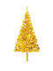 Christmas Gold Tree with Metallic Base H210pcs