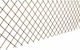 Trellis Pliabile De Grădină Din Lemn Cu Design În Grilă Rombul Maro 180x90cm 5 Piese