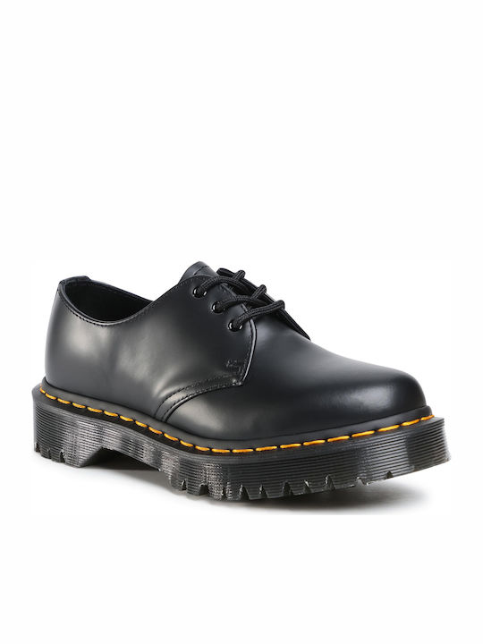 1461 Bex Men's Leather Casual Shoes Black