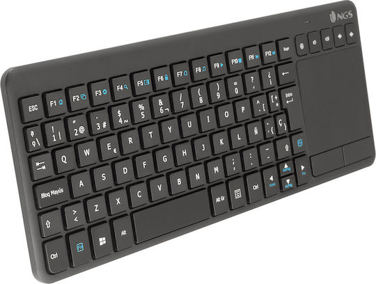 NGS Wireless Tv Warrior Keyboard with Touchpad English US