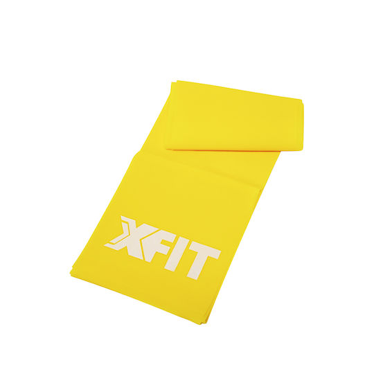 X-FIT Widerstandsbänder Elastisches Band Licht Gelb