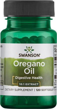 Swanson Oregano Oil 10:1 Extract 150mg 120 μαλακές κάψουλες