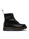 1460 Pascal Ziggy Leather Combat Boots Waterproof Black