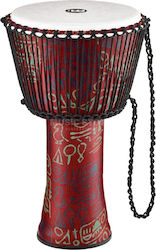 Meinl Rope Tuned Travel Djembe Pharaoh's Script PADJ1-XL-F 13"