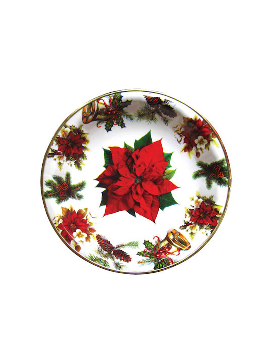 Christmas Plastic Salver Ornament D34cm