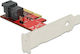 DeLock Κάρτα PCIe σε θύρα Mini SAS