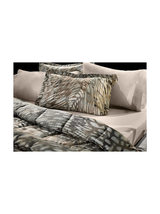 Guy Laroche Senegal Σετ Μαξιλαροθήκες Oxford Wenge 50x70εκ.