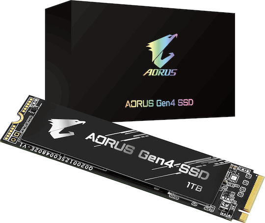 Gigabyte Aorus Gen4 SSD 1TB M.2 NVMe PCI Express 4.0