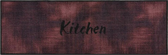 Sdim Kitchen Χαλάκι Κουζίνας Διάδρομος με Αντιολισθητικό Υπόστρωμα Burgundy 50x150εκ.