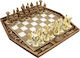 Olympische Götter Handgefertigtes Schach mit Schachfiguren 28,2x28,2cm