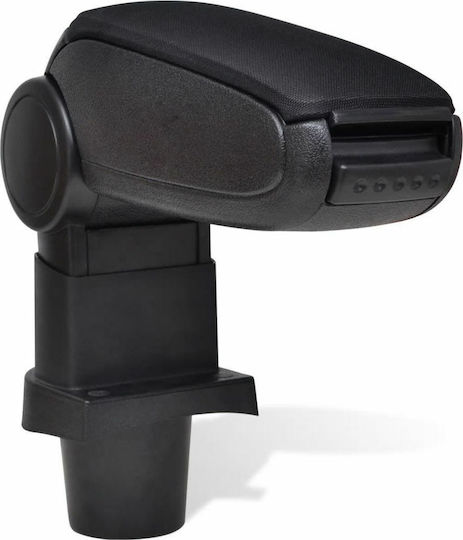 vidaXL Car Fabric Armrest for Toyota Yaris 2008 Black