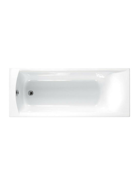 Carron Bathrooms Delta CRN Μπανιέρα Ακρυλική 140x70cm