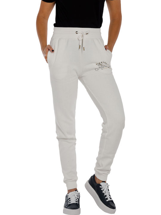 Funky Buddha Sweatpants White