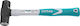 Total Vorschlaghammer 900gr mit Fiberglass Griff THT79026
