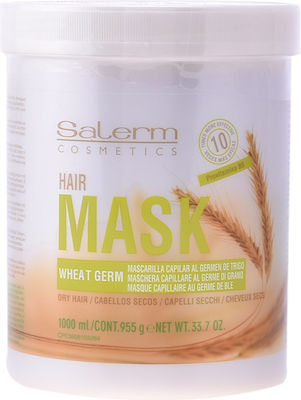 Salerm Wheat Germ Hair Mask Masca de păr pentru Reparare 1000ml