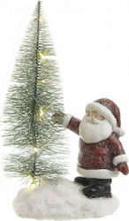 Illuminated Christmas Santa with Music 21x11x7.5cm
