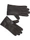 Guy Laroche Men's Leather Gloves Brown 98953