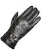 Guy Laroche Women's Leather Gloves Black 98872