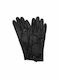 Guy Laroche Women's Leather Gloves Black 98880