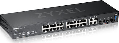 Zyxel GS2220-28 Managed L2 Switch με 24 Θύρες Gigabit (1Gbps) Ethernet και 4 SFP Θύρες
