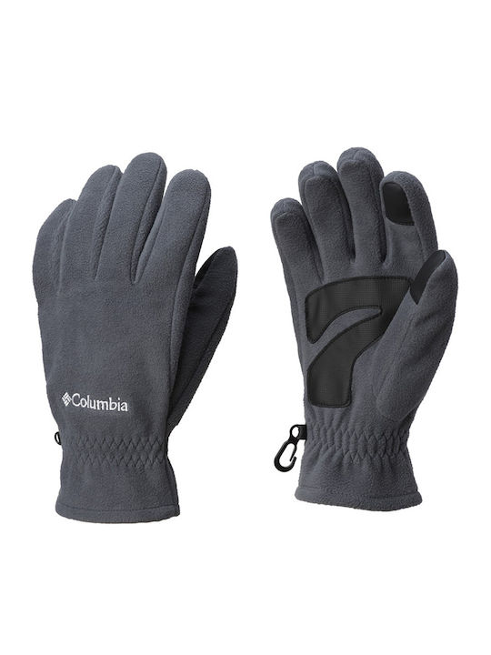 Columbia Thermarator Gray Fleece Glofe Touch