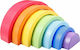 Stacking Toy Wooden Stacking Toy Rainbow made of Wood for 24++ Months