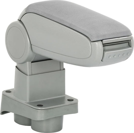 vidaXL Car Fabric Armrest for Volkswagen Polo IV (2001-2005) Gray