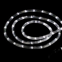 Țeavă luminată 1800 Becuri 220V Alb natural 50m...