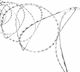 vidaXL Wire Fencing Razor Wire Gray 60m